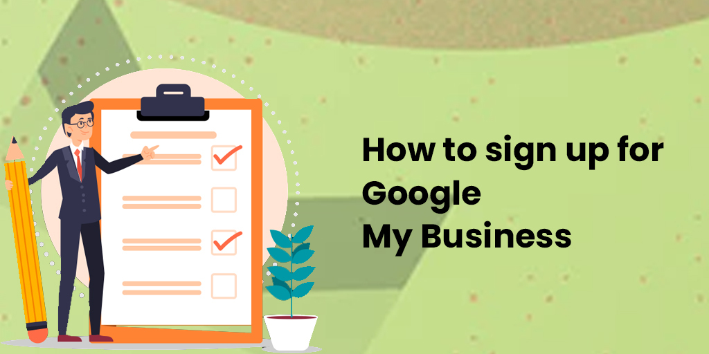 google my business sign up form