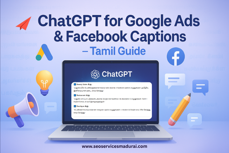 Tamil Guide for Creating Ads with ChatGPT Easy Ad Writing Tips