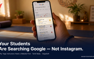 Why Yoga Instructors Need a Simple Website Before They Need Social Media
