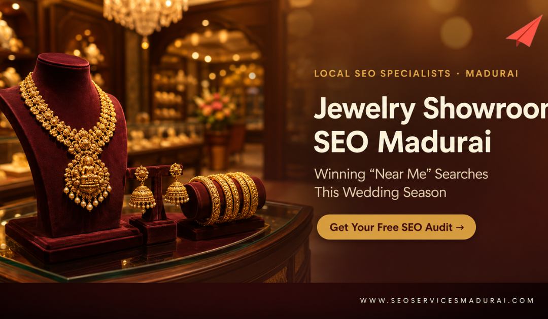 Jewelry Showroom SEO Madurai: How to Win “Near Me” Searches During Wedding Season