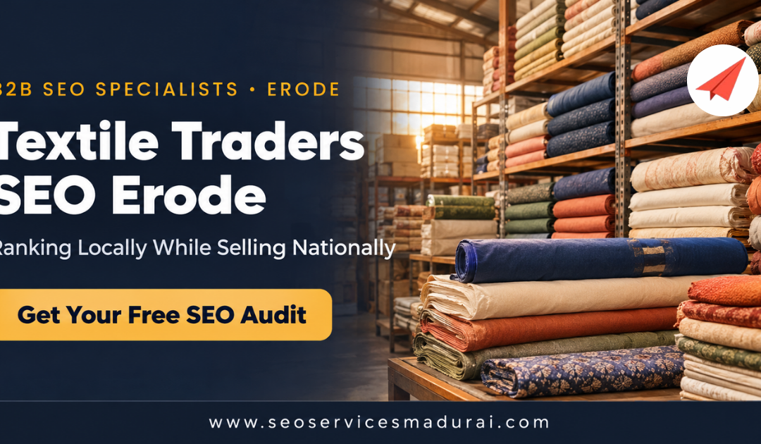 Textile Traders SEO Erode: Ranking Locally While Selling Nationally